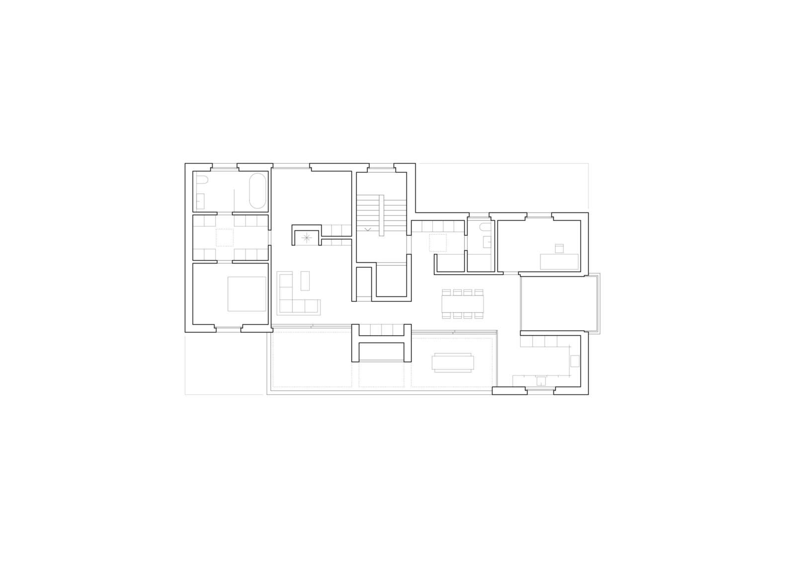 Orlando Architektur Neubau Mehrfamilienhaus Rigistrasse Pfäffikon ZH 18 Grundriss